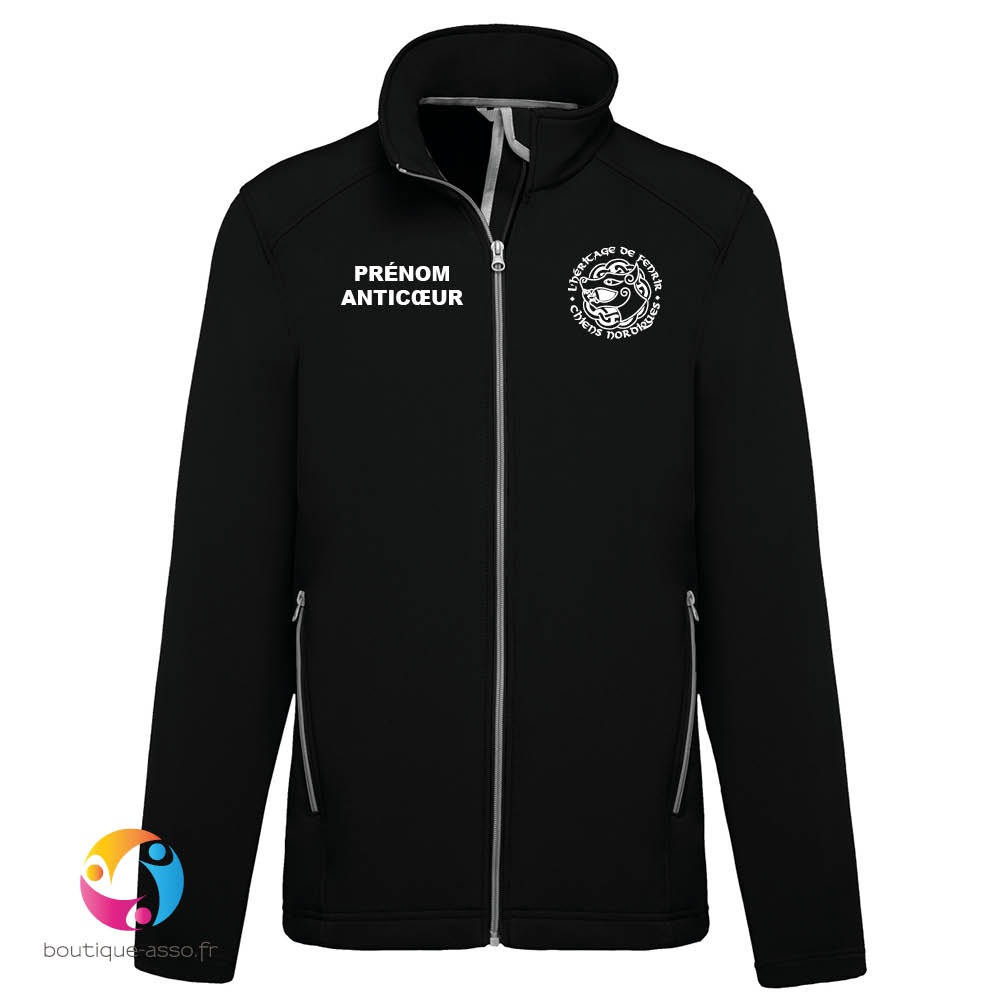 VESTE SOFTSHELL HOMME - L'Héritage de Fenrir