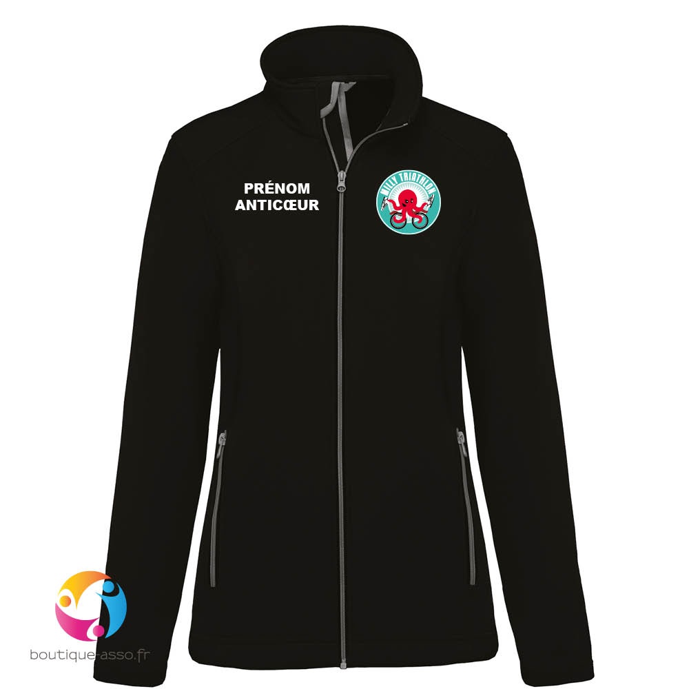 VESTE SOFTSHELL FEMME - Milly Triathlon