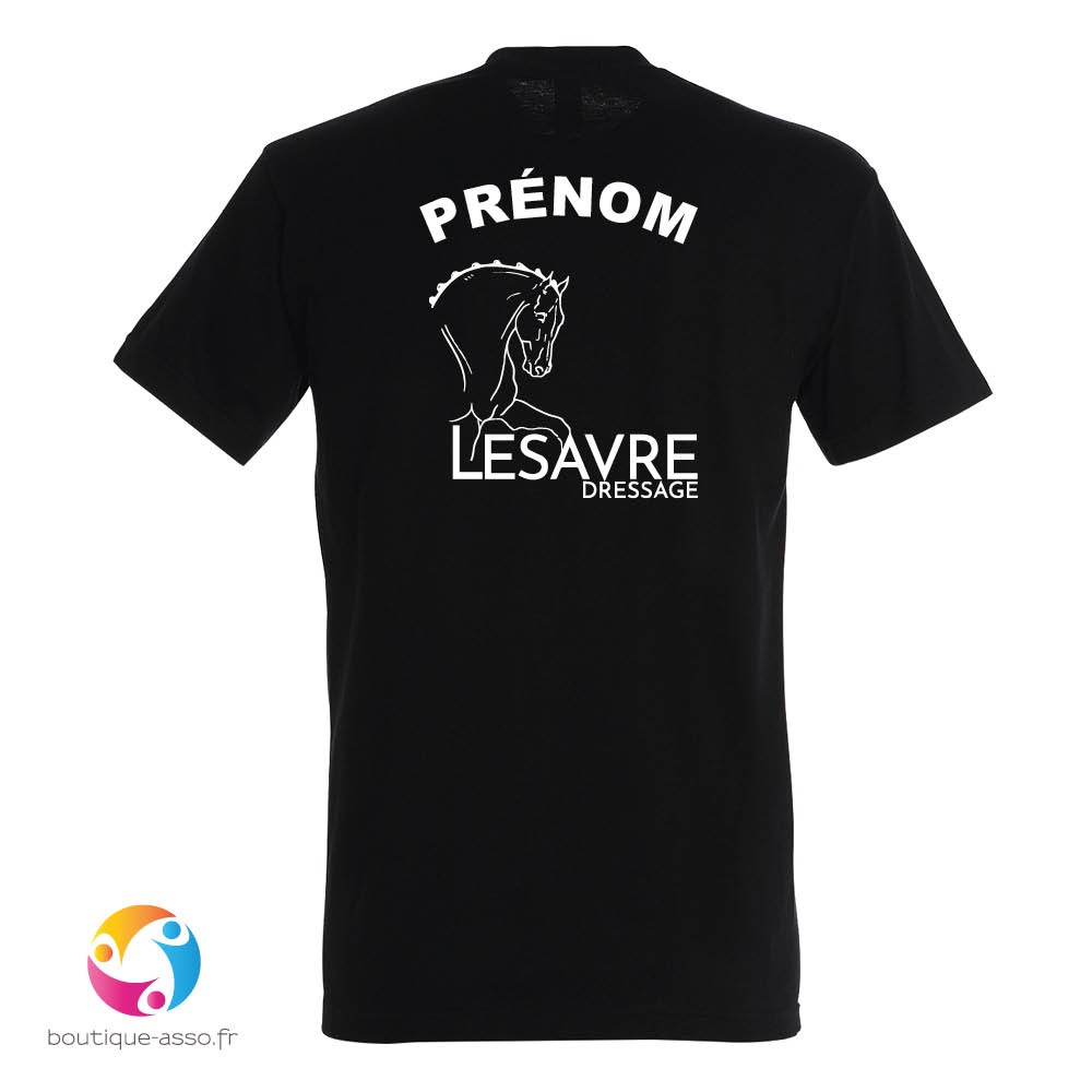 tee-shirt homme coton - Team Lesavre Dressage 