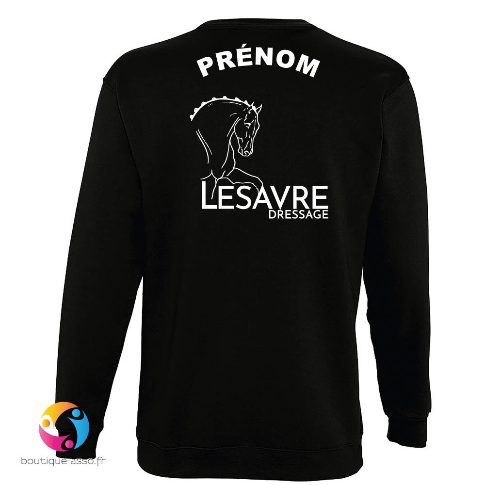 sweat-shirt unisexe col rond - Team Lesavre Dressage 
