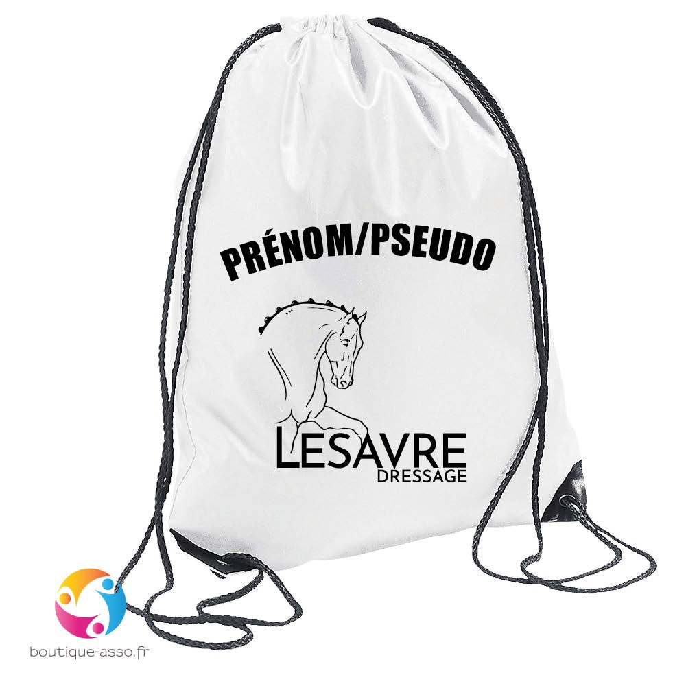 sac à dos cordelette - Team Lesavre Dressage 