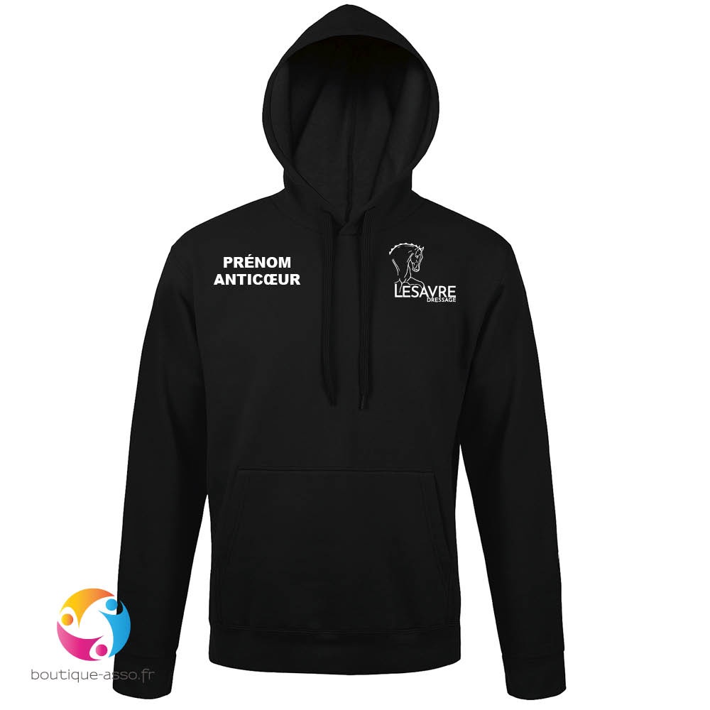 sweat capuche femme - Team Lesavre Dressage 