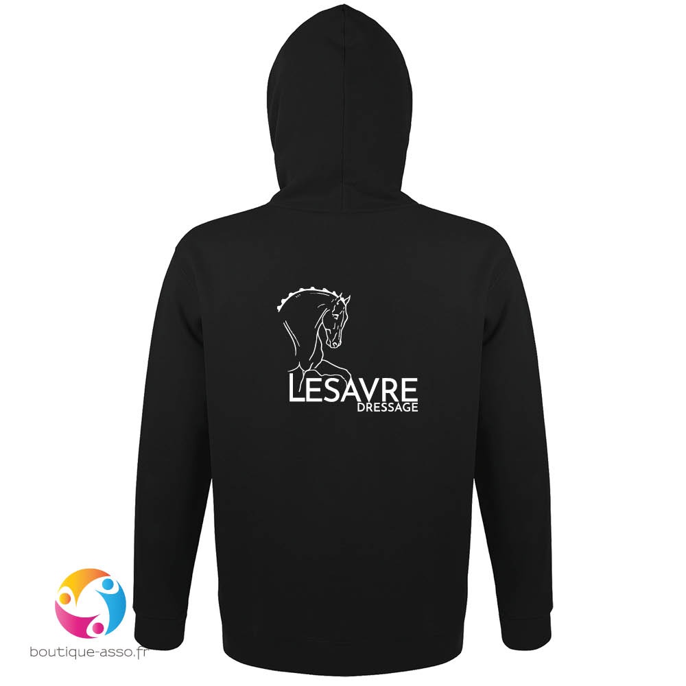 sweat capuche femme - Team Lesavre Dressage 