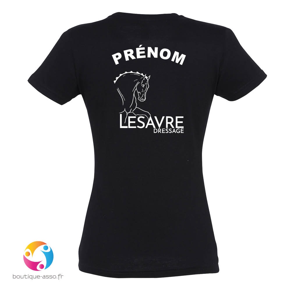 TEE-SHIRT FEMME - Team Lesavre Dressage 