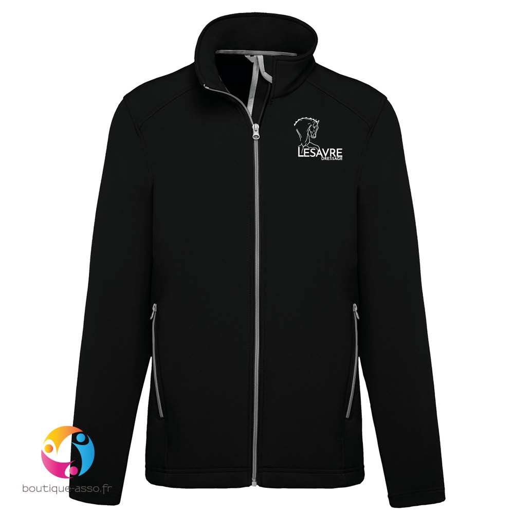 Veste Homme Softshell - Team Lesavre Dressage 