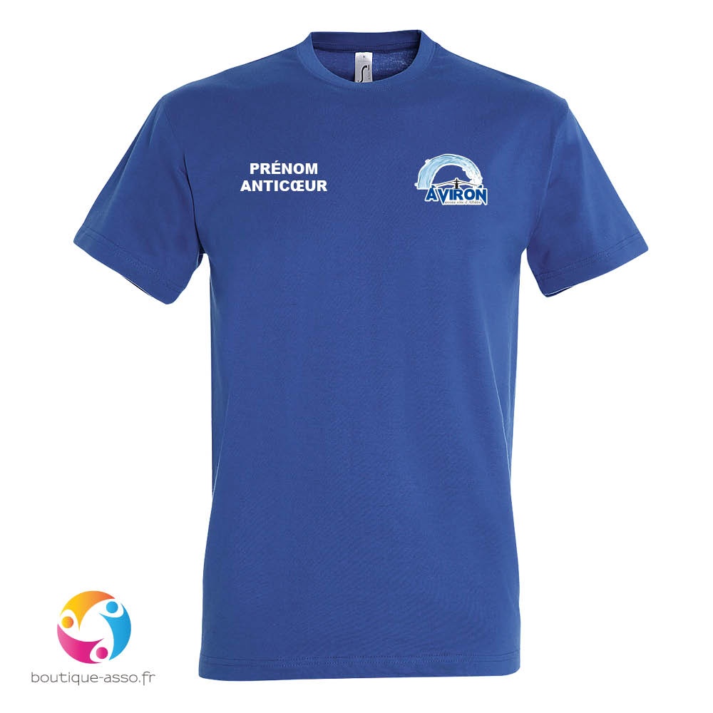 tee-shirt enfant coton - Aviron Varenne Cote d'Albatre (AVCA)