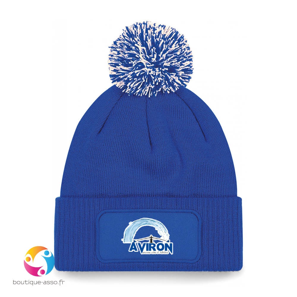 bonnet à pompon patch snowstar®