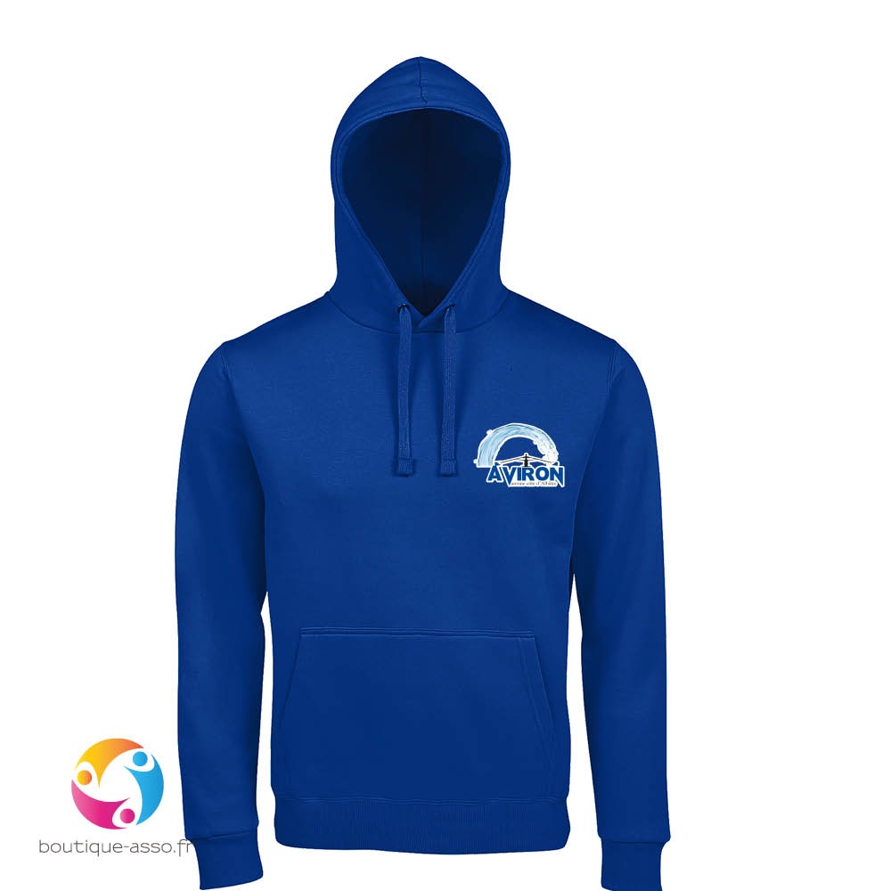 Sweat capuche homme - Aviron Varenne Cote d'Albatre (AVCA)