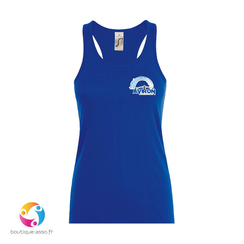 debardeur sport femme - Aviron Varenne Cote d'Albatre (AVCA)