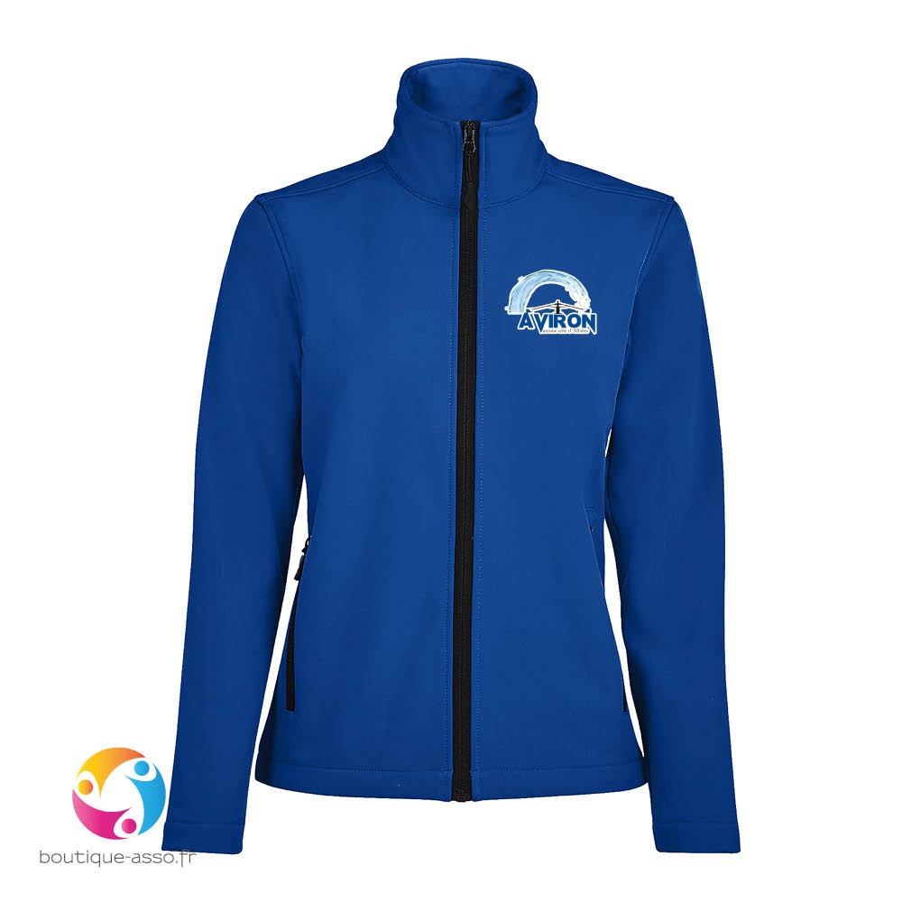 Veste Femme Softshell - Aviron Varenne Cote d'Albatre (AVCA)