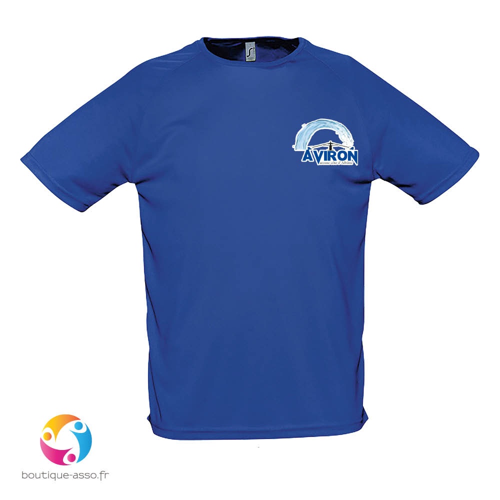 tee-shirt sport enfant - Aviron Varenne Cote d'Albatre (AVCA)