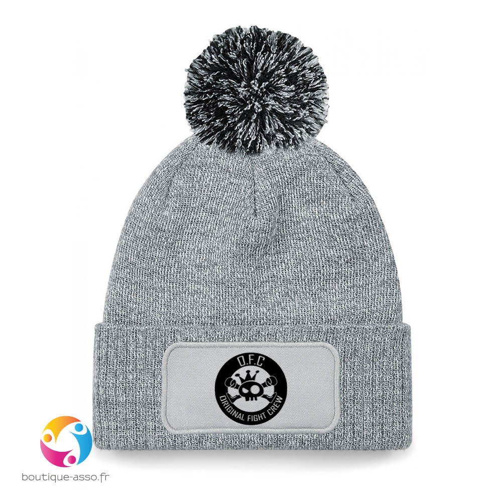 bonnet à pompon patch snowstar®