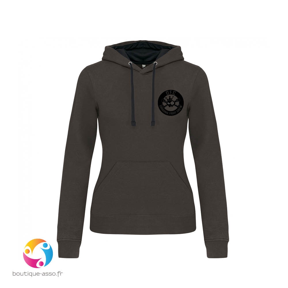 sweat capuche femme