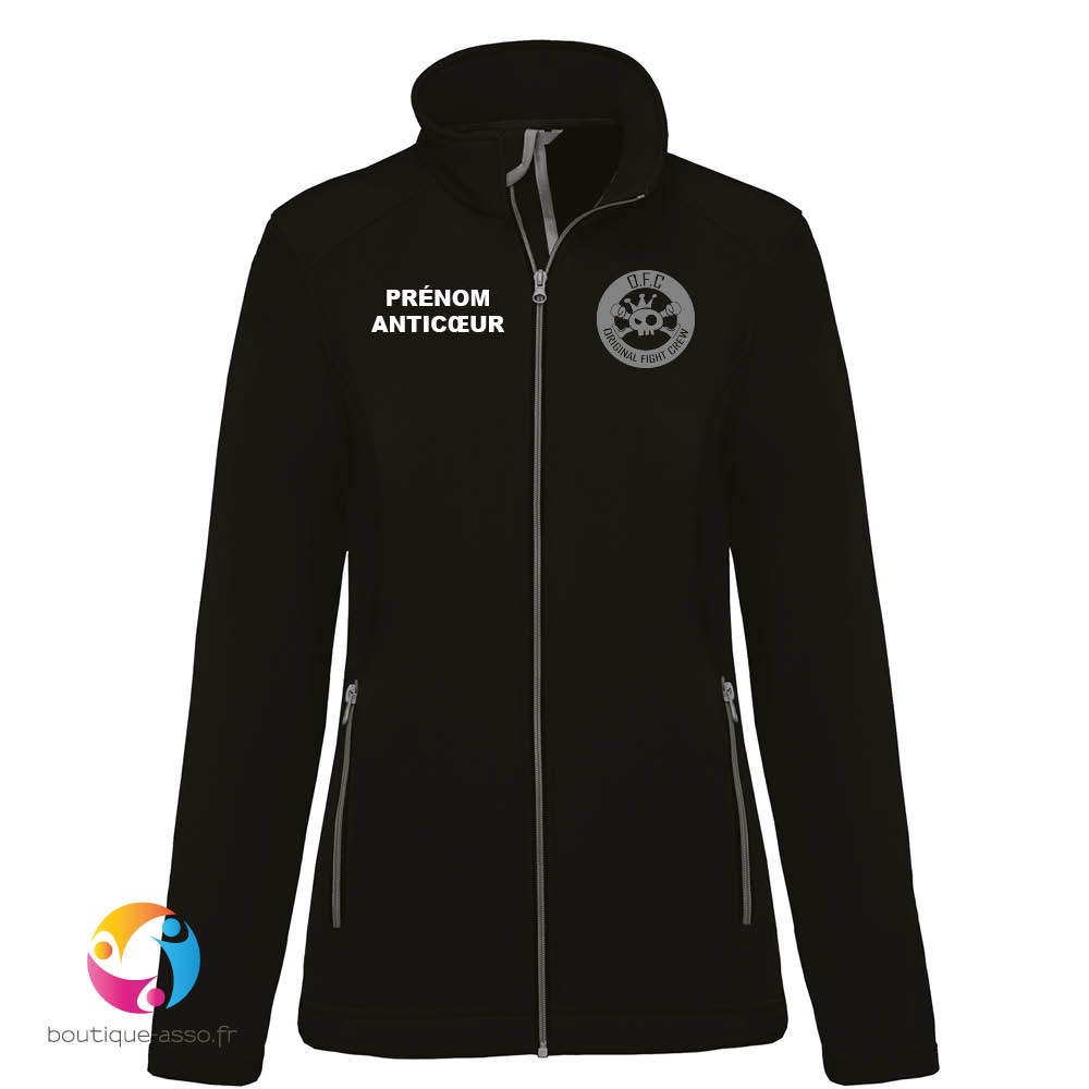VESTE SOFTSHELL FEMME - Original Fight Crew