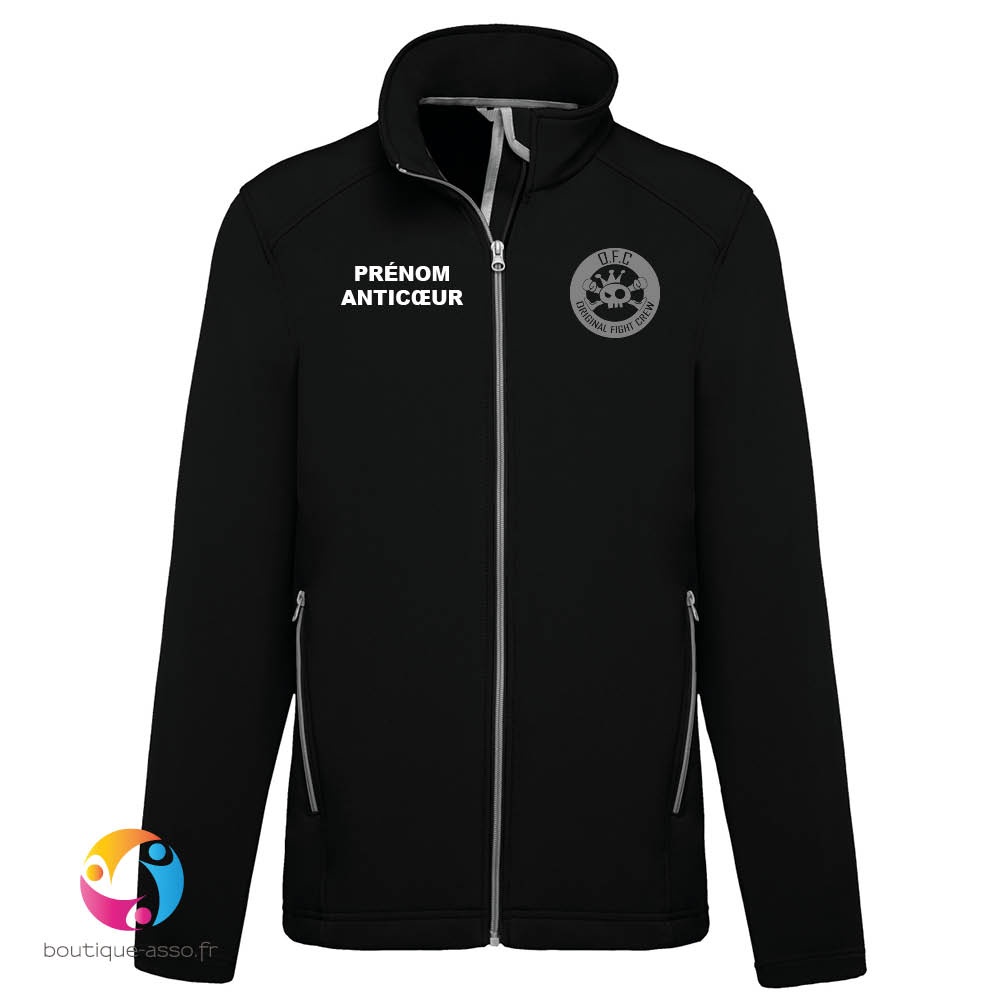 VESTE SOFTSHELL HOMME - Original Fight Crew