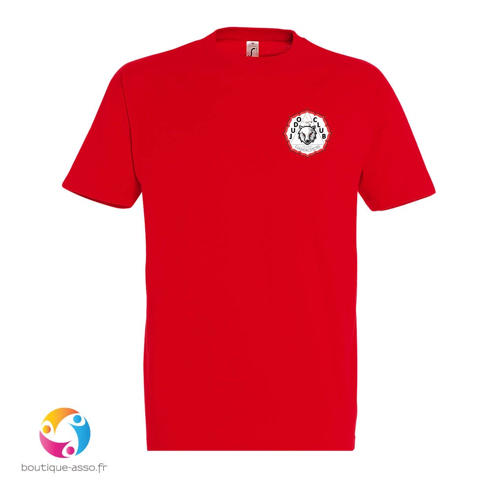 tee-shirt homme coton - Judo Club Gamachois