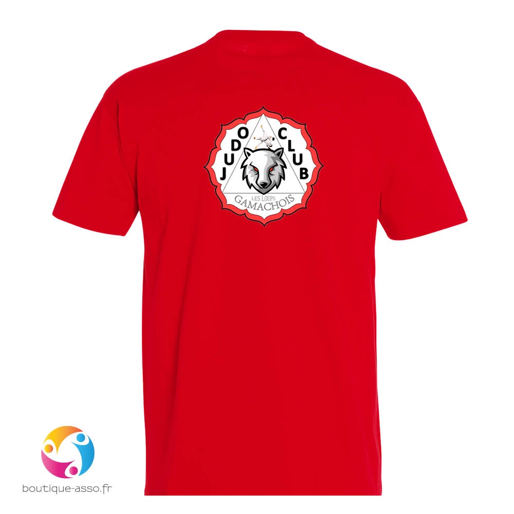 tee-shirt homme coton - Judo Club Gamachois