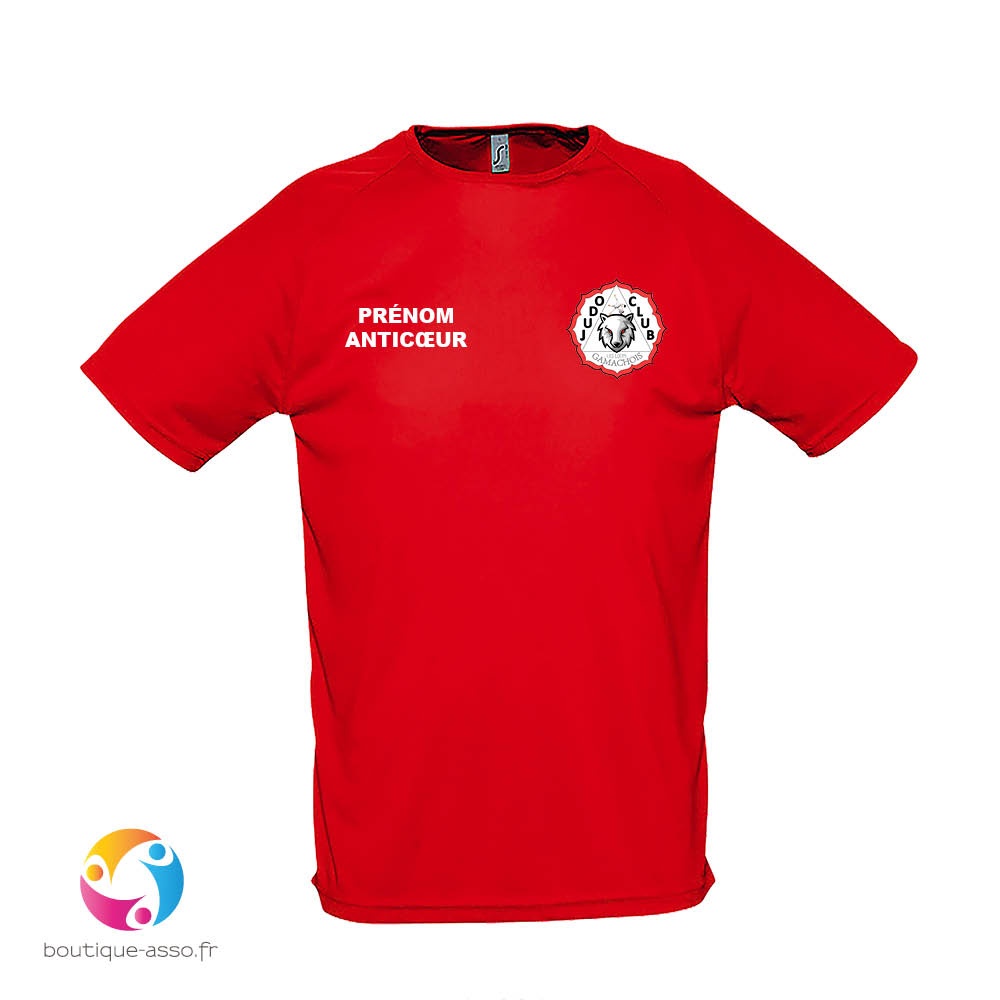 tee-shirt sport homme - Judo Club Gamachois