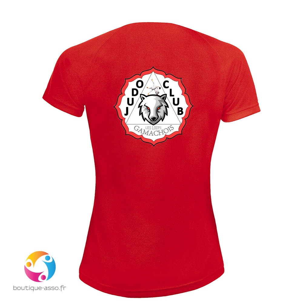 tee-shirt sport femme - Judo Club Gamachois