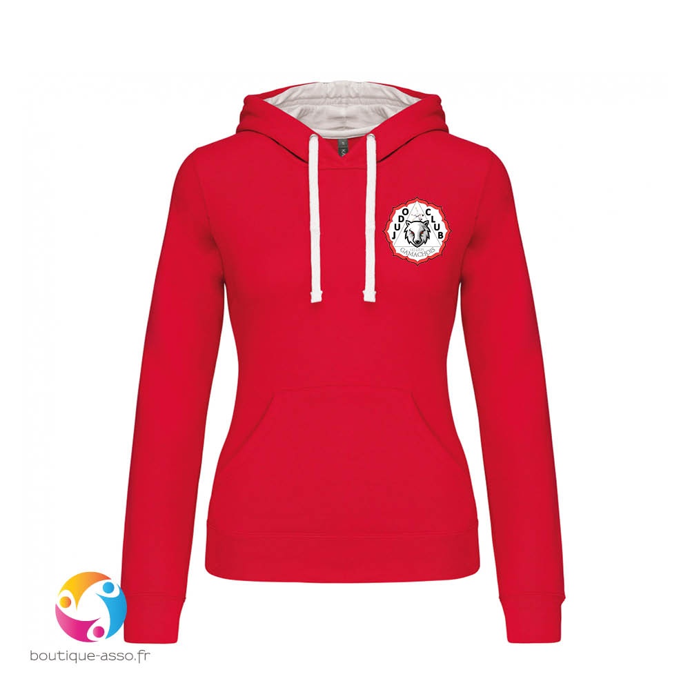 sweat capuche femme