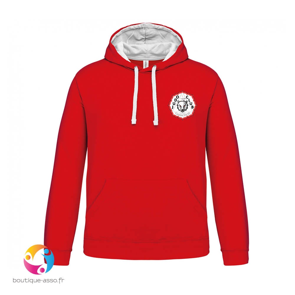 Sweat capuche homme - Judo Club Gamachois