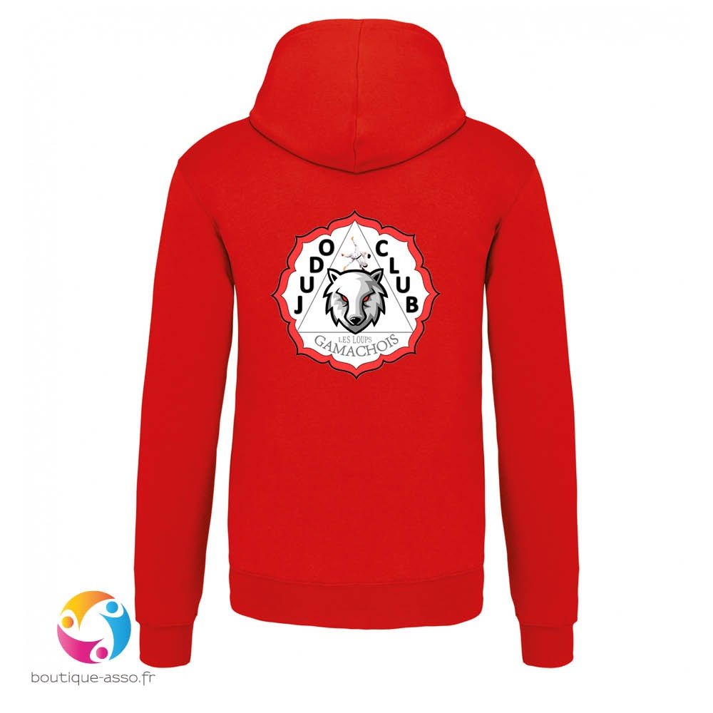 Sweat capuche homme - Judo Club Gamachois