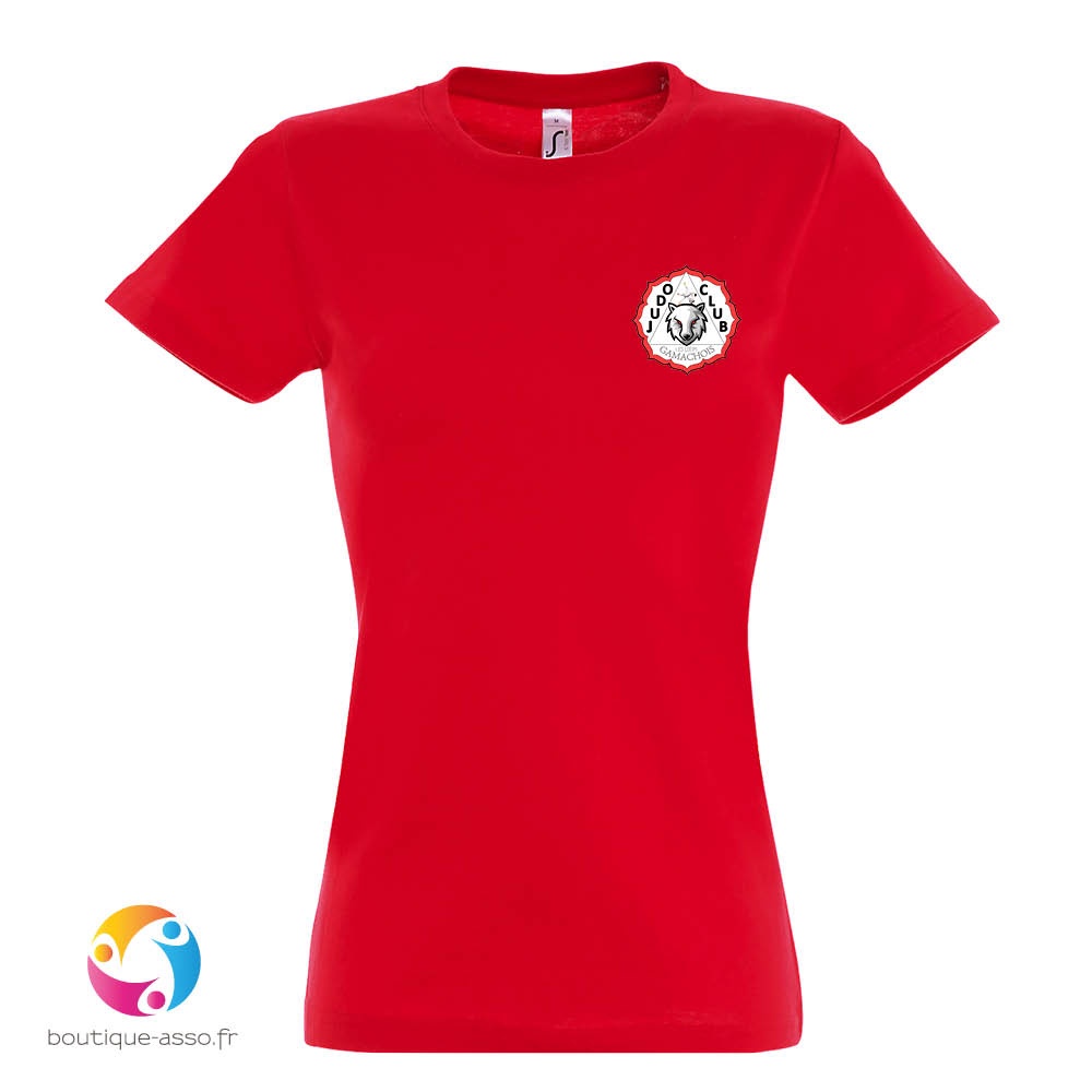 TEE-SHIRT FEMME - Judo Club Gamachois