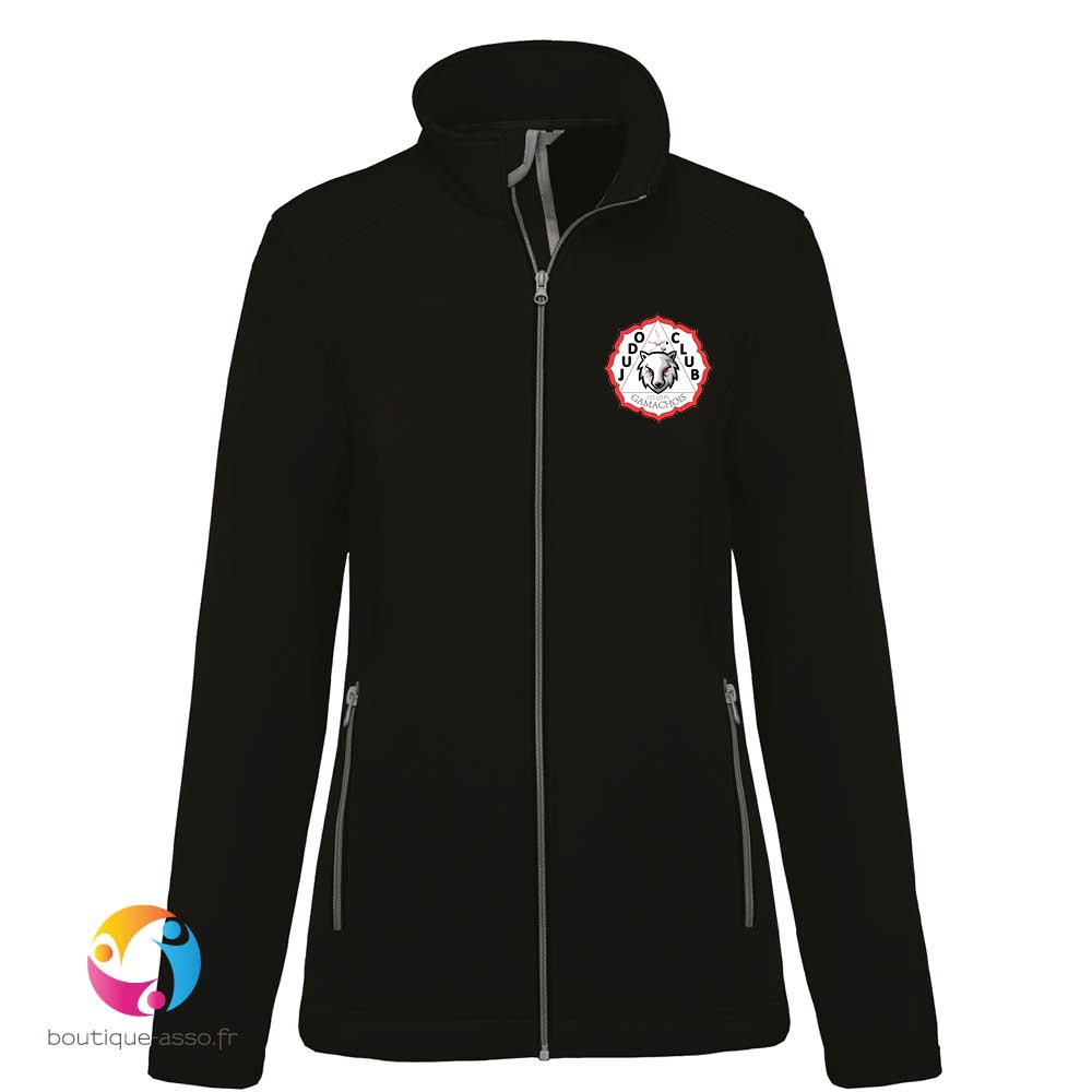 Veste Femme Softshell - Judo Club Gamachois