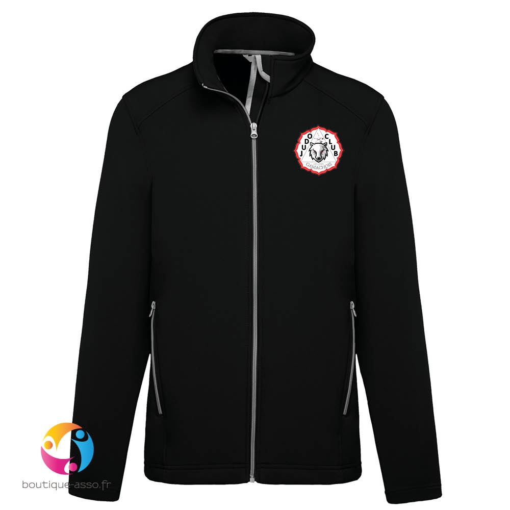 Veste Homme Softshell - Judo Club Gamachois