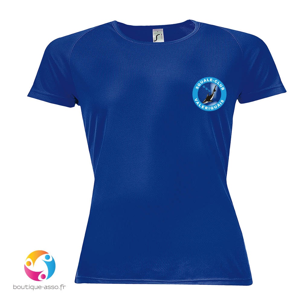 tee-shirt sport femme - Squale Club Valeriquais