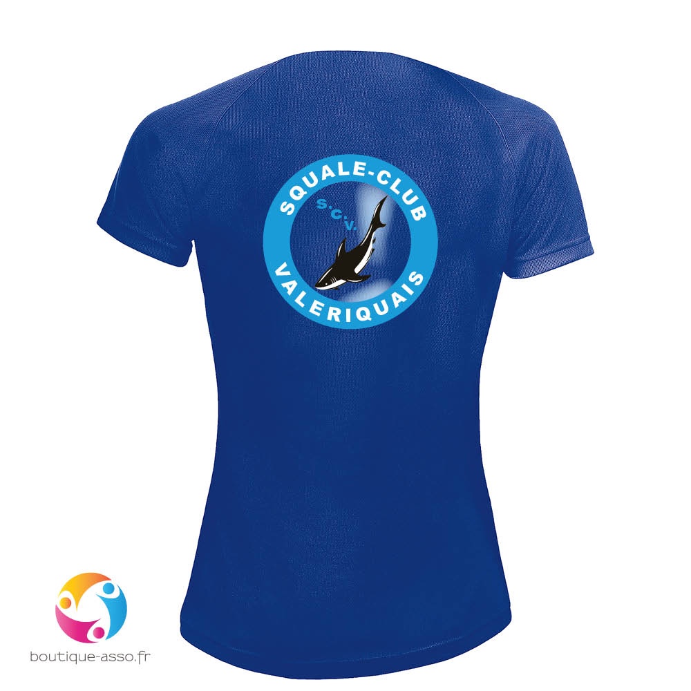 tee-shirt sport femme - Squale Club Valeriquais