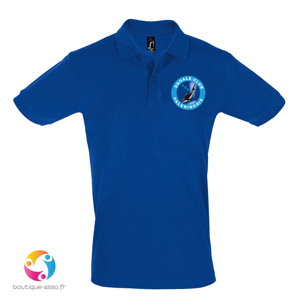 polo homme - Squale Club Valeriquais