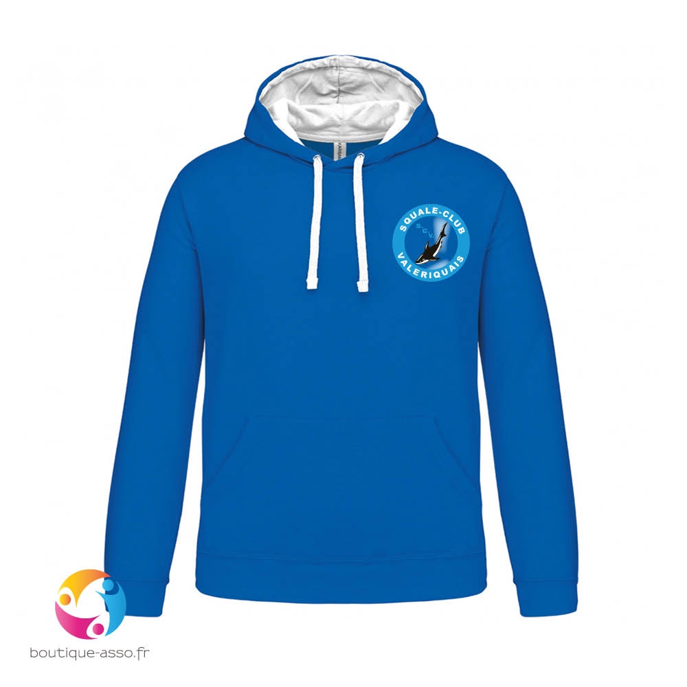 Sweat capuche homme - Squale Club Valeriquais