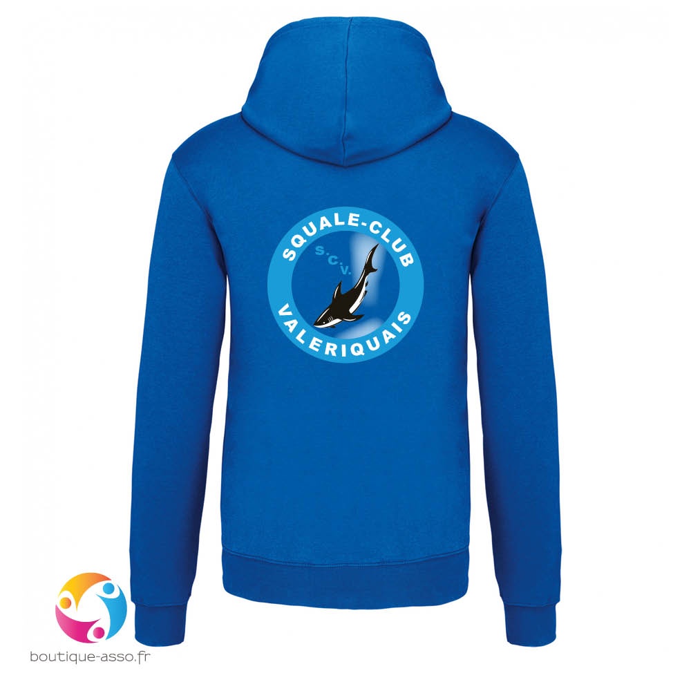 Sweat capuche homme - Squale Club Valeriquais