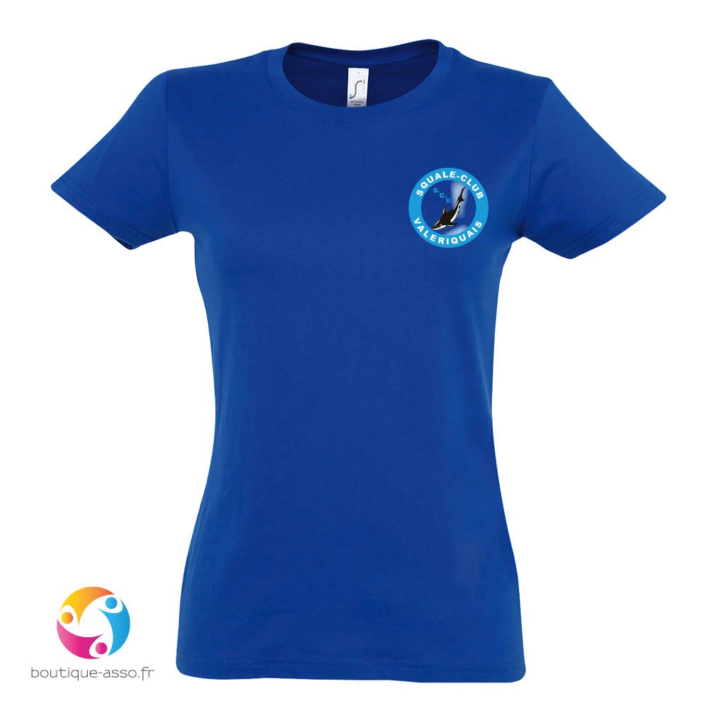 tee-shirt femme coton - Squale Club Valeriquais