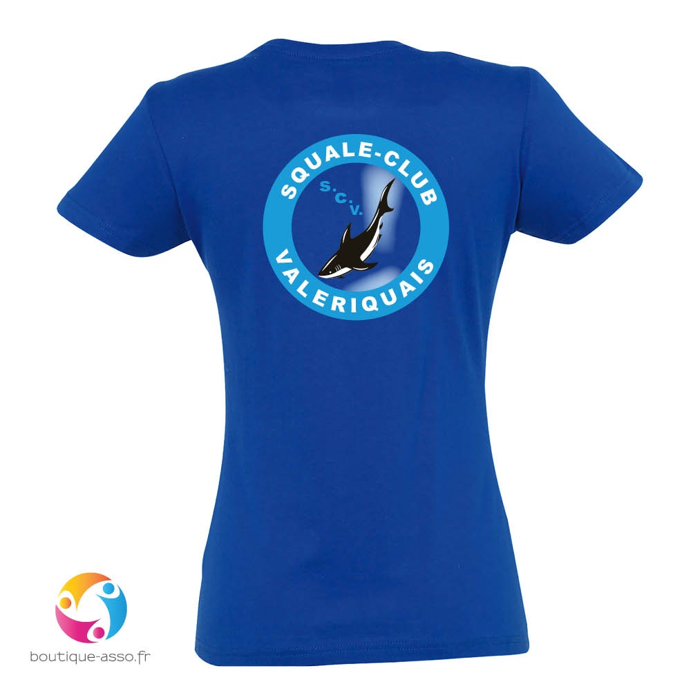 TEE-SHIRT FEMME - Squale Club Valeriquais