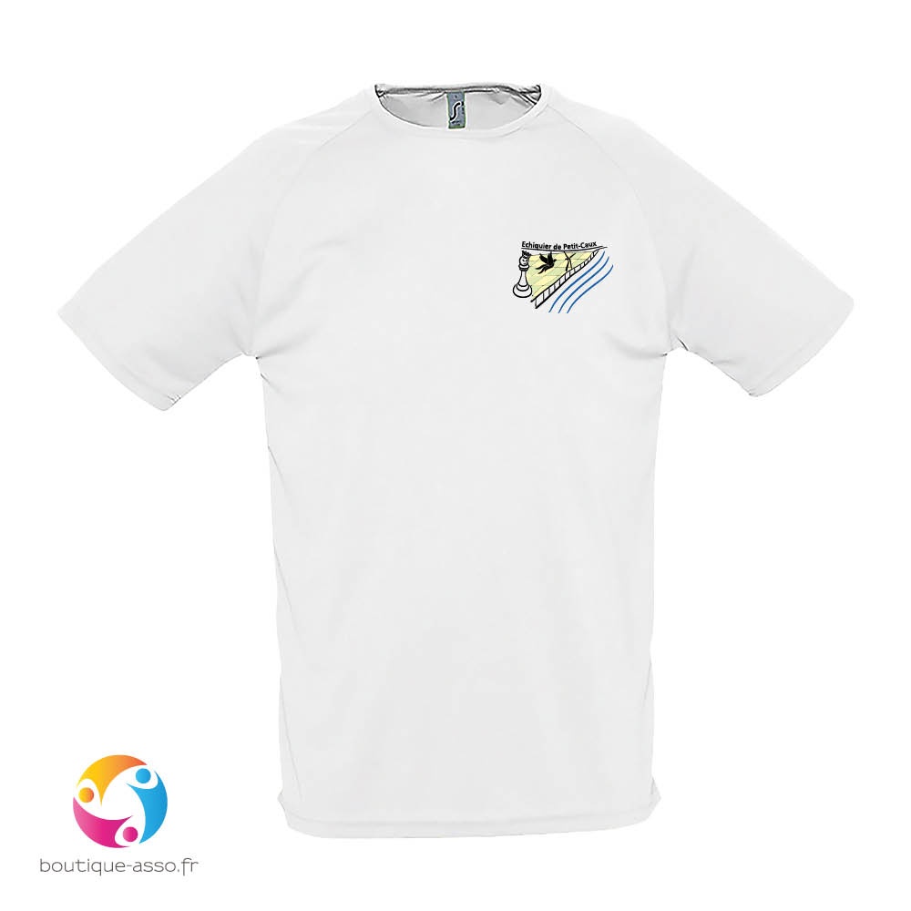 tee-shirt sport homme - Echiquier de Petit-Caux