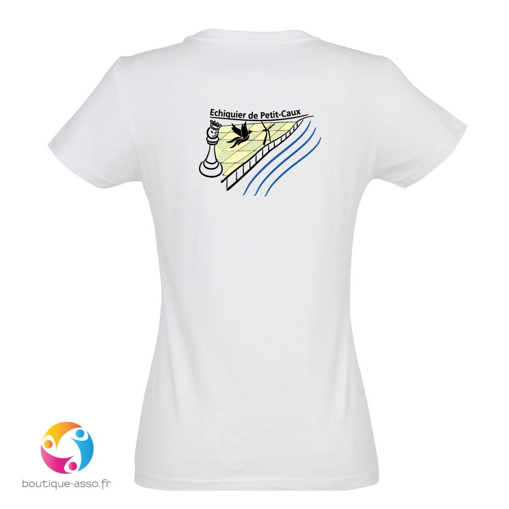 TEE-SHIRT FEMME - Echiquier de Petit-Caux
